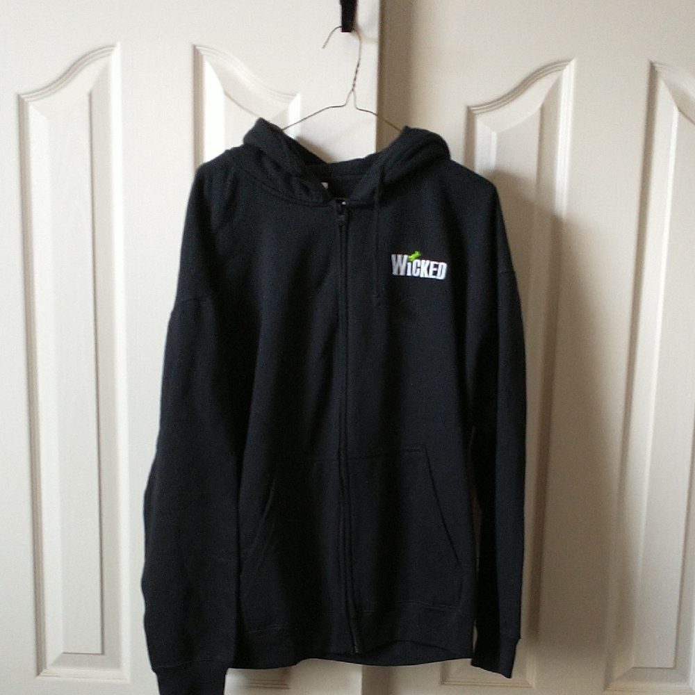 Vintage Wicked Zip Front Hoodie from original Broadway show